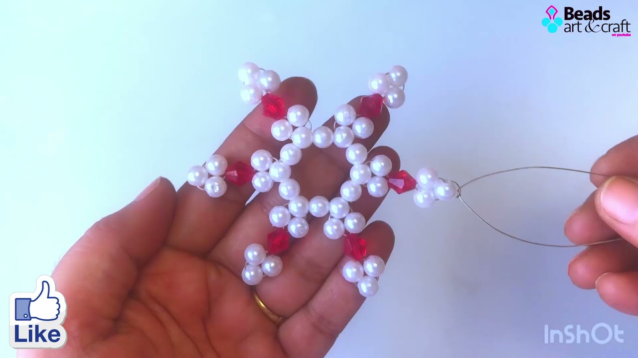 DIY christmas ornaments for christmas tree | christmas decoration ideas | Beads Art\vineeta mishra
