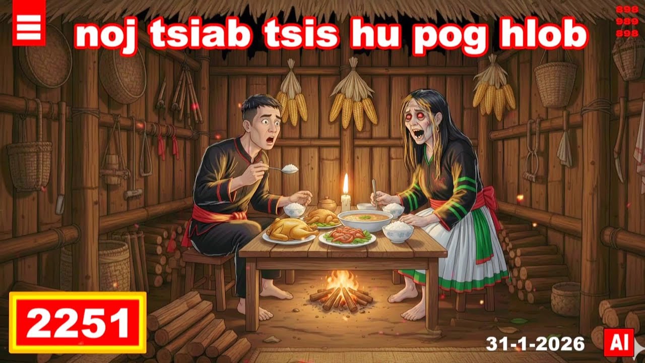dab hais hmoob - 2251 - 31-1-2026 noj tsiab tsis hu pog hlob, ปีใหม่ลืมแม่, The forgotten.