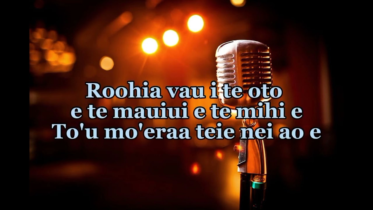 Karaoké_Bobby - E iti Taurua