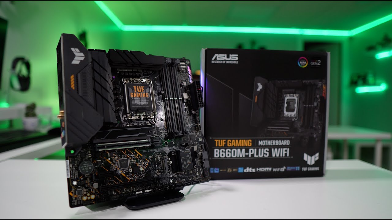 Материнская плата ASUS TUF Gaming B660M-PLUS WiFi для процессоров Intel 12-го поколения