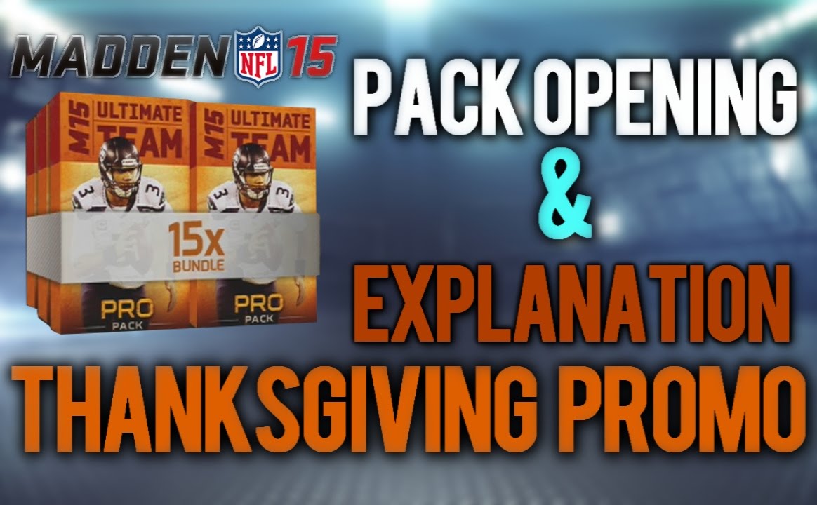 MUT 15 - Thanksgiving Promo 