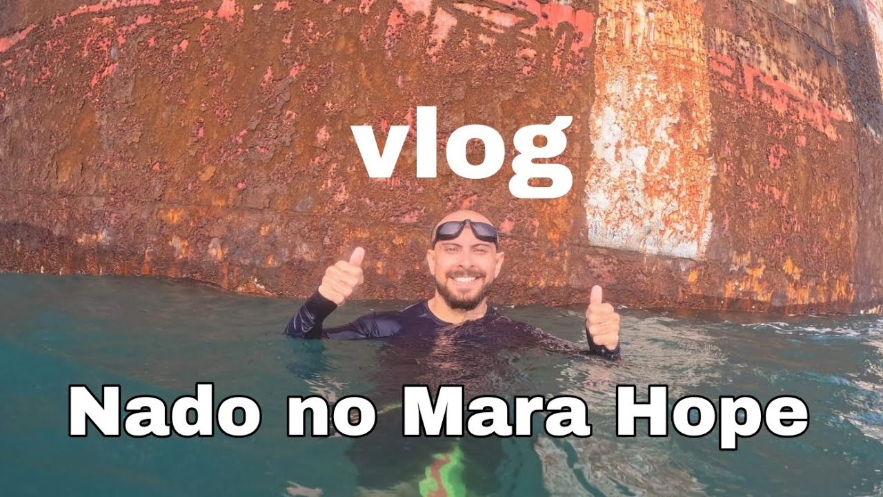 Nado no Mara Hope. Aproveitando o feriado do Carnaval!