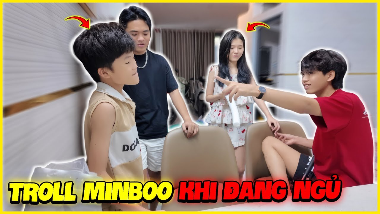 Minboo Bị LMC Troll Khi Đang Ngủ !!!