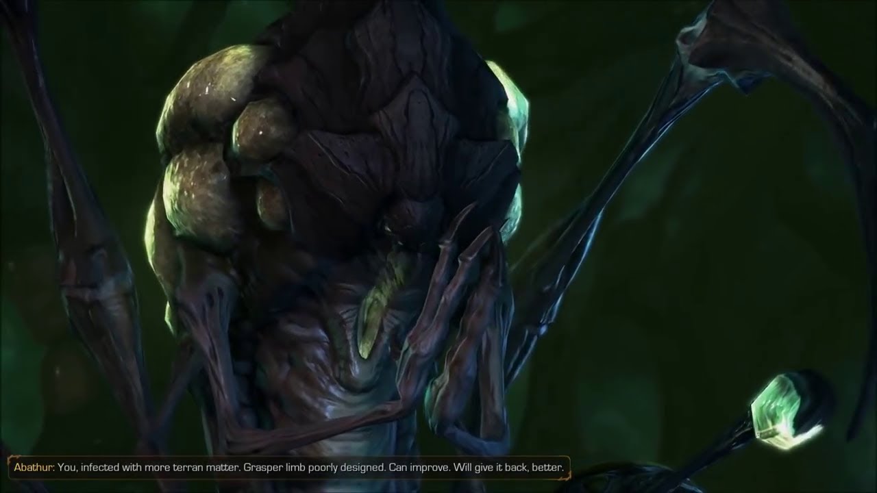 StarCraft 2 - Abathur all dialogue & cutscenes