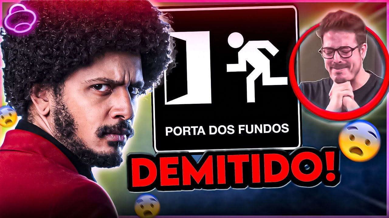 Jo&atilde;o Pimenta  &eacute; DEMITIDO do Porta dos Fundos ap&oacute;s RAC1SMO