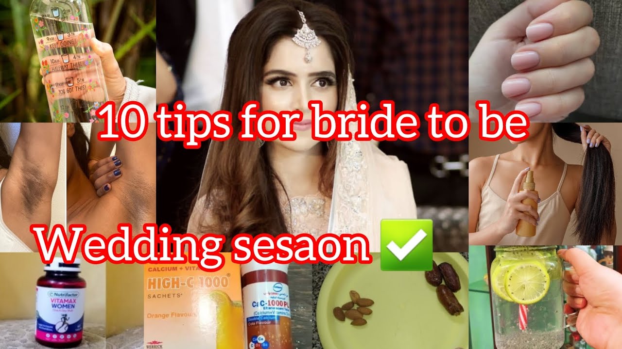 Tips for bride to be a | pre bridel self care skin care hair care