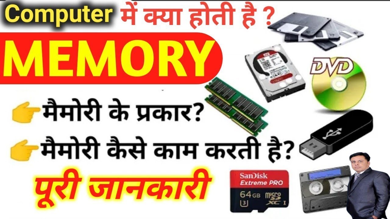 What is Secondary Memory? full Explanation | auxiliary memory क्या है? by Puneet sir computer walay