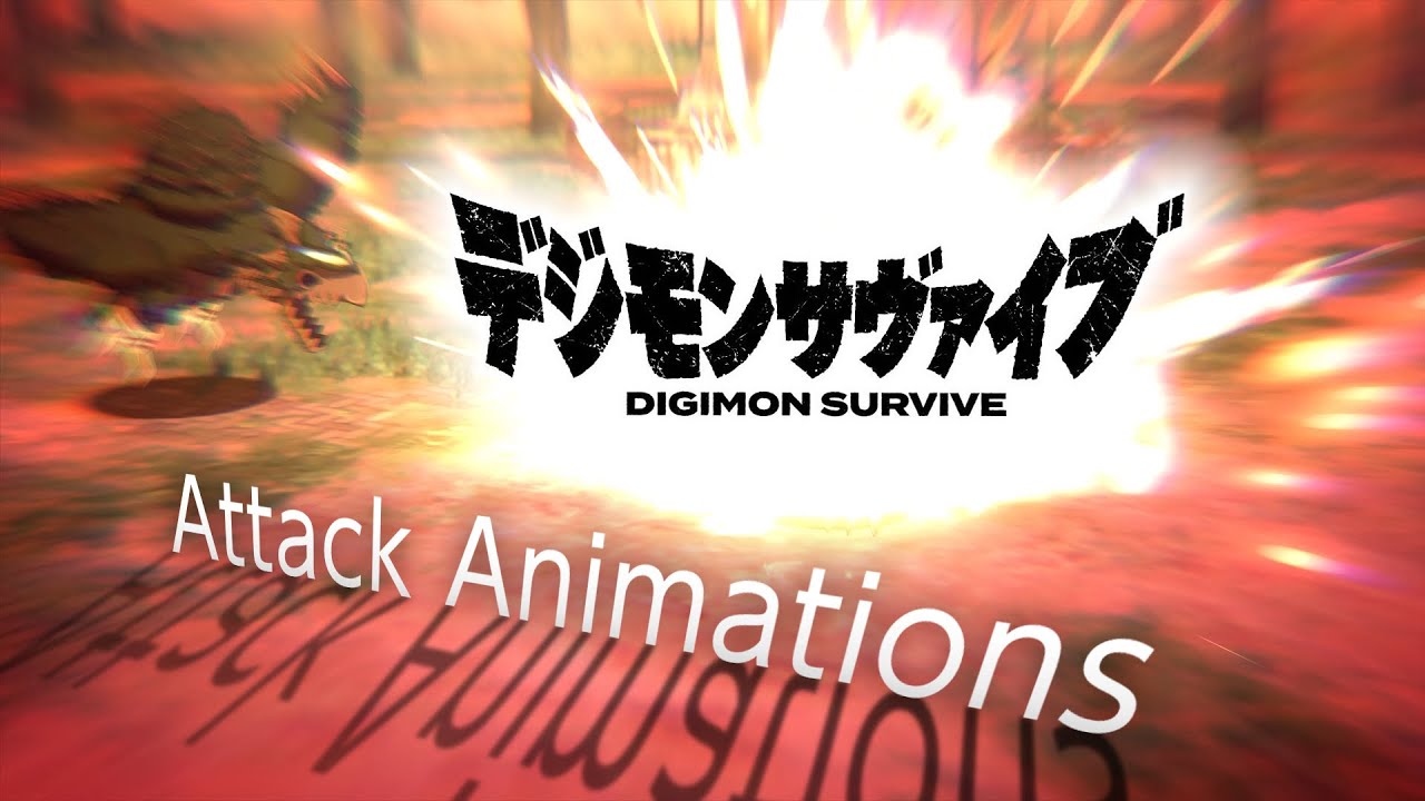 Digimon Survive: All Attack Animations of Digimon, Enemies and Bosses in 4K