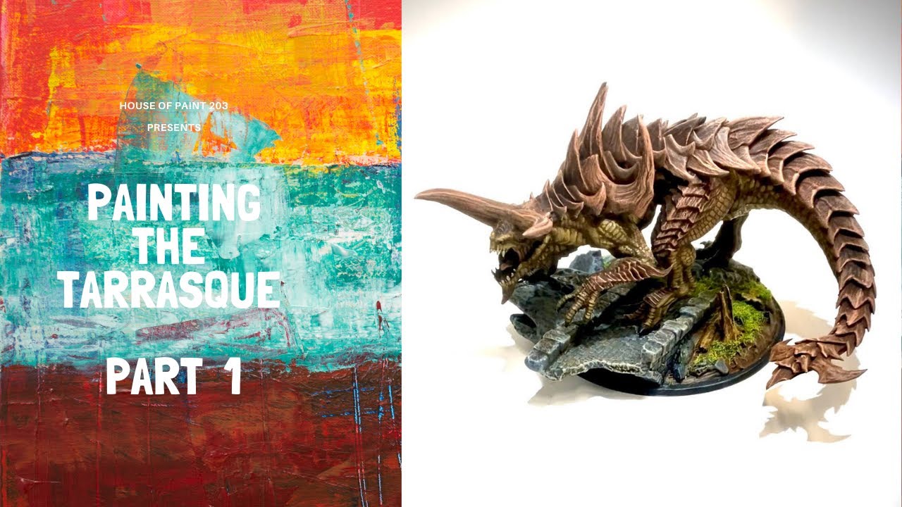 Painting the Tarrasque, Part 1