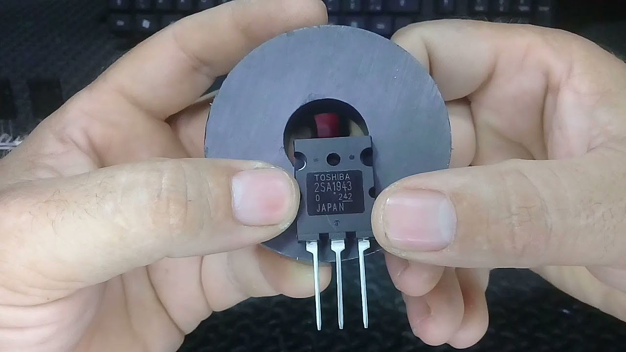 como identificar um transistor falsificado (dica)