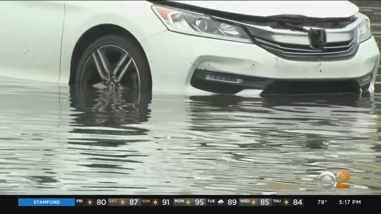 Rain Causes Serious Flooding In New Jersey
