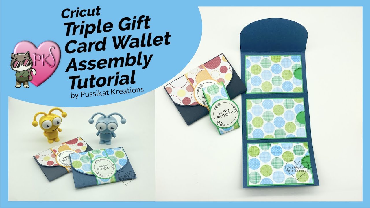 Triple Gift Card/Photo Wallet Tutorial - Cricut Design Space
