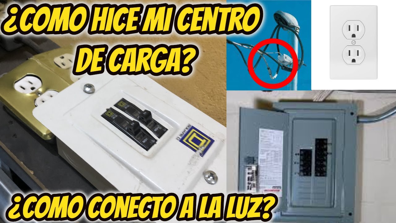 ⚡Como Hice mi CENTRO DE CARGA  y como CONECTARSE A LA CORRIENTE/ 🔥TEN MUCHO CUIDADO /DJSORIA13