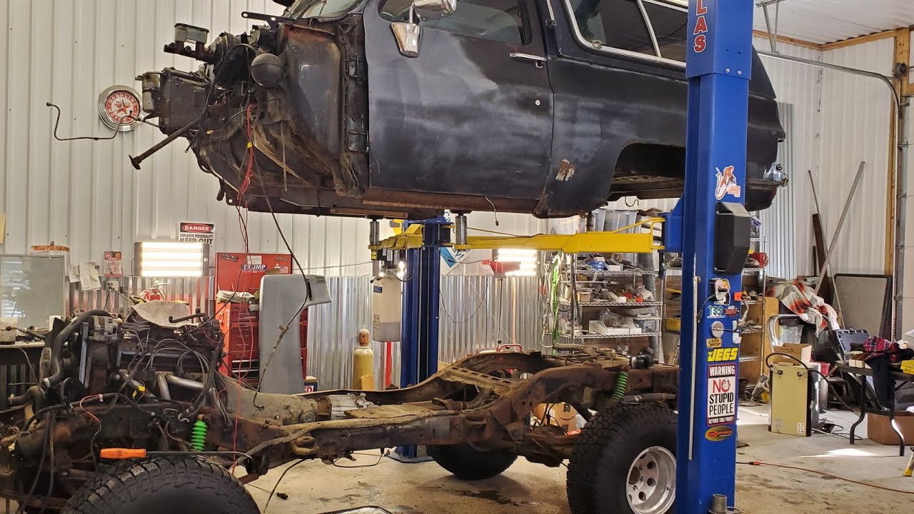 k5 Blazer Body Removal DISASTER