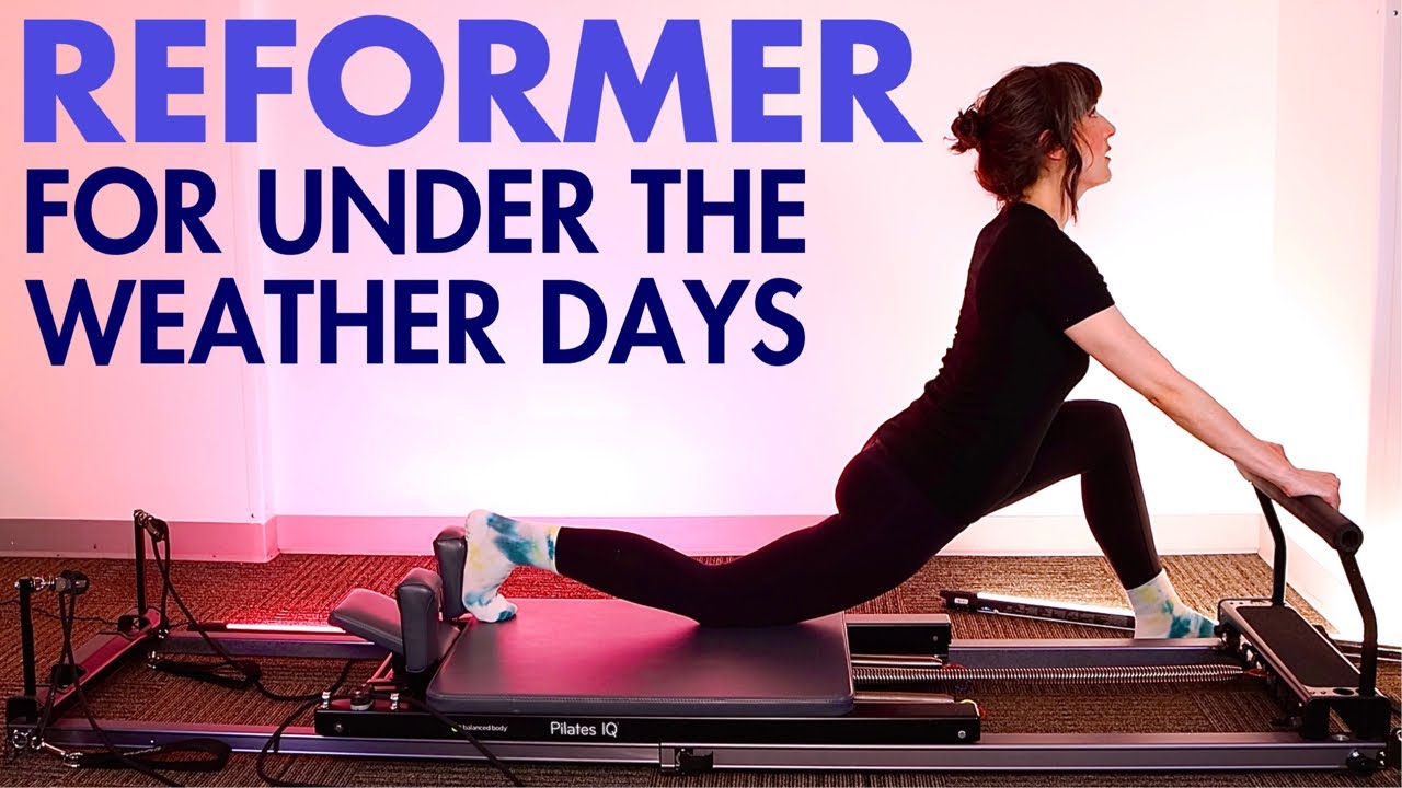 Pilates Reformer Workout for when you're not feeling well 😪