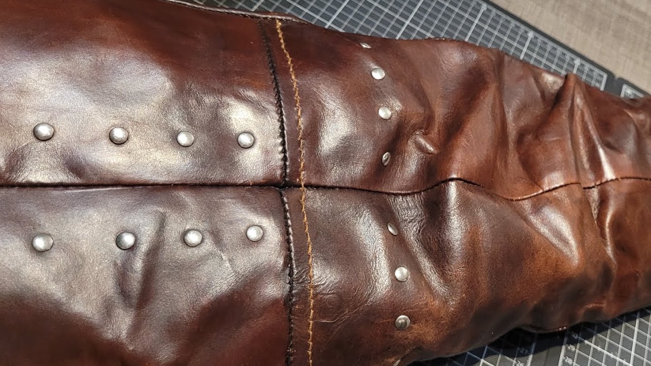 Tuto pose de rivet simple calotte sur cuir