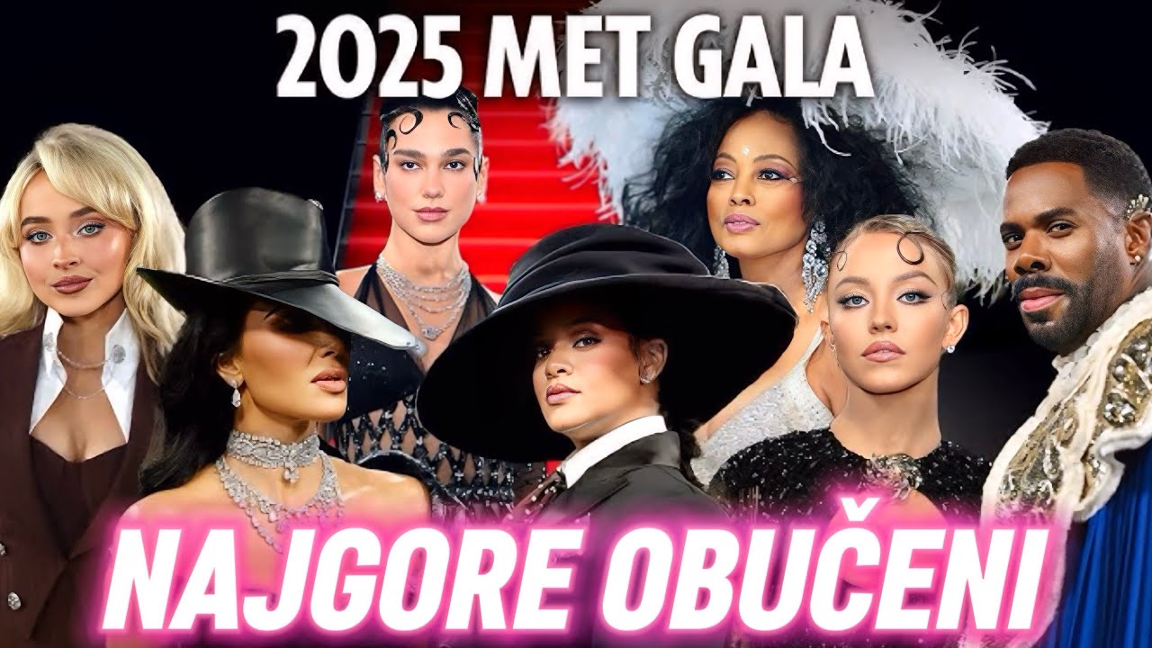 NAJGORE OBUČENI NA MET GALI 2025