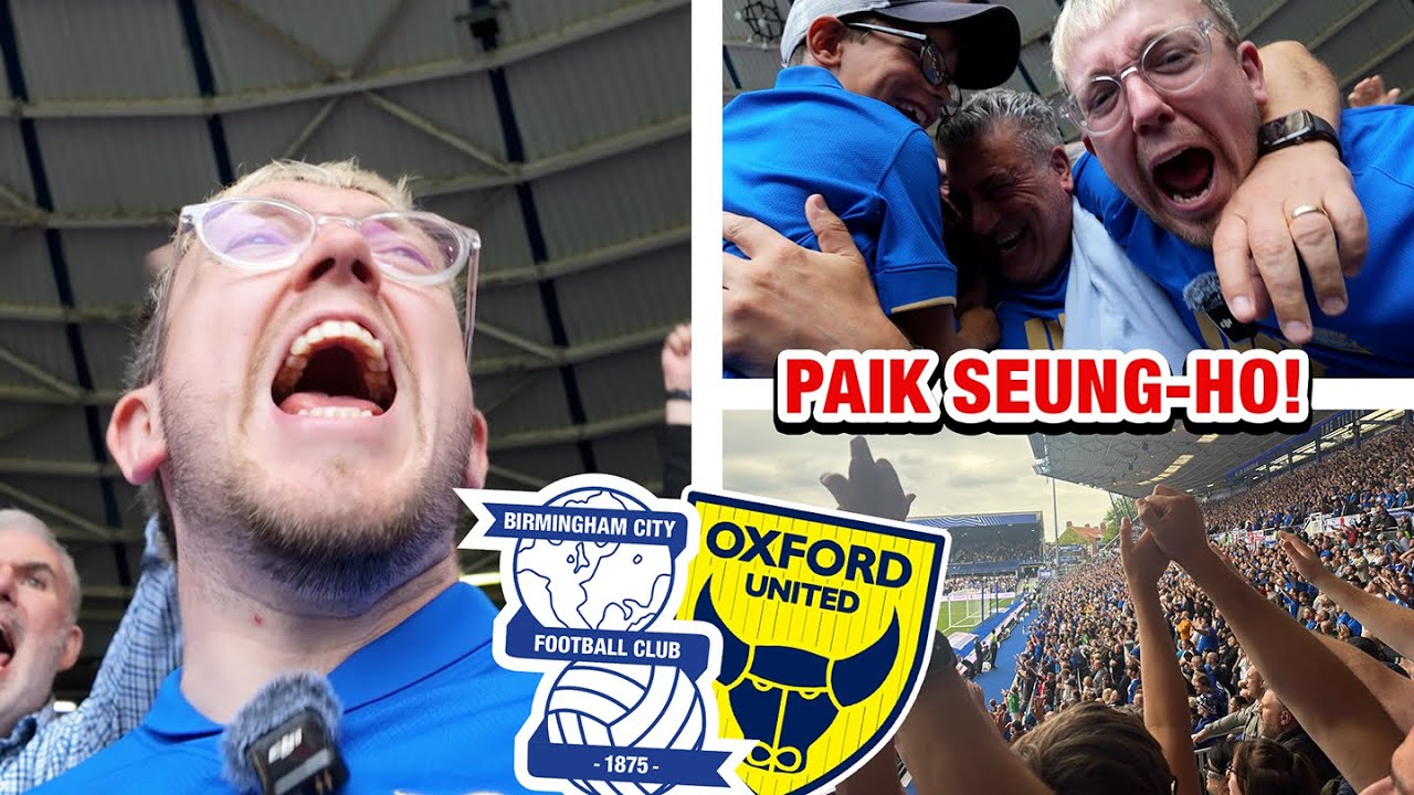 Paik Seung-Ho (백승호) WINS IT for Blues! Birmingham City 1-0 Oxford United Matchday Vlog