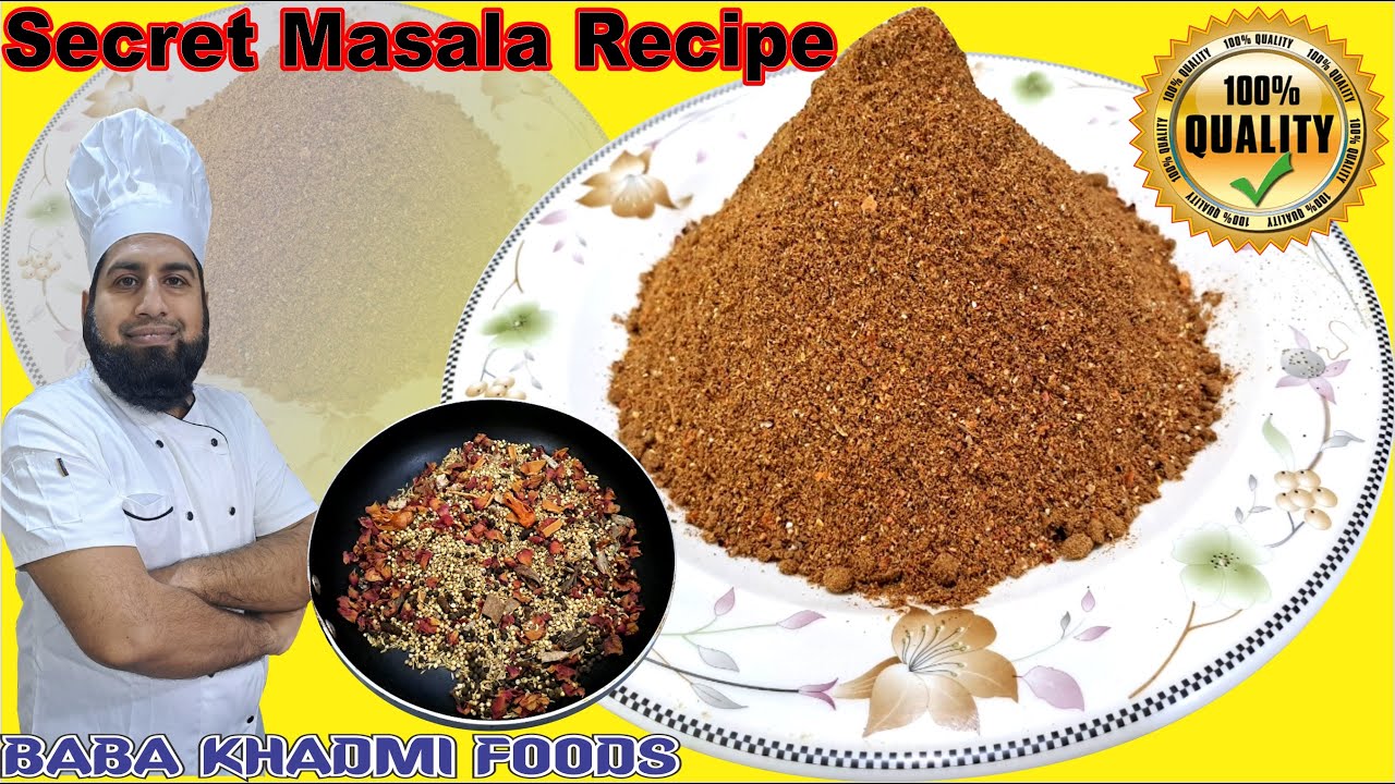 Street Food ka Secret Masala | Secret Masala Recipe | by BaBa KhaDmi FooDs