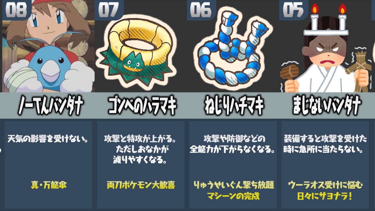 ポケモン廃人が厳選した『ポケダンにしか存在しない強すぎる道具ランキング』