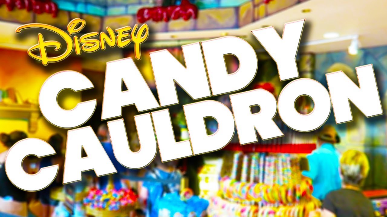 SHOPPING AT - CANDY CAULDRON - DISNEY SPRINGS