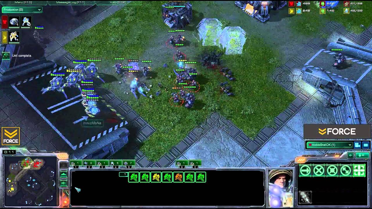 StarCraft 2 - [T] 2 Rax Fast Expand: With Early MM Agression - Strategy