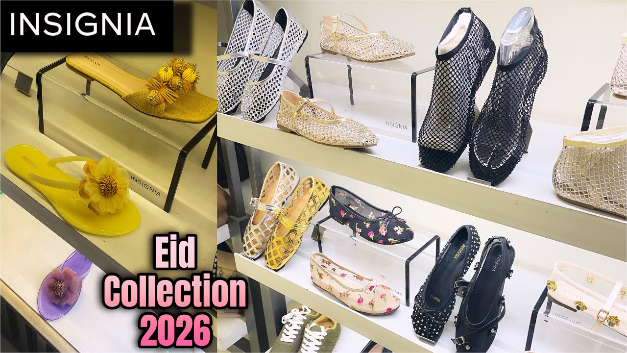 Insignia Shoes Eid Collection 2026 🎉 Insignia Shoes Summer Collection 2026 🩴 Life with HiraHashaam 