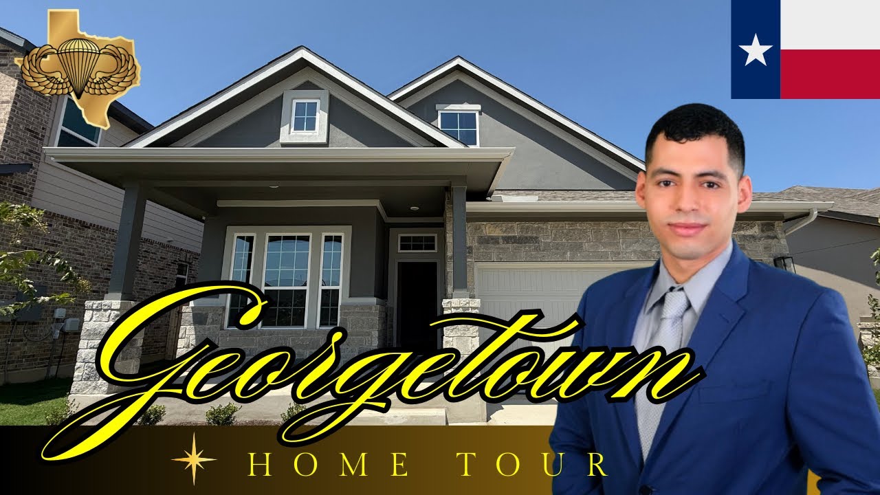 Affordable Luxury In Georgetown, TX | New Home Tour 