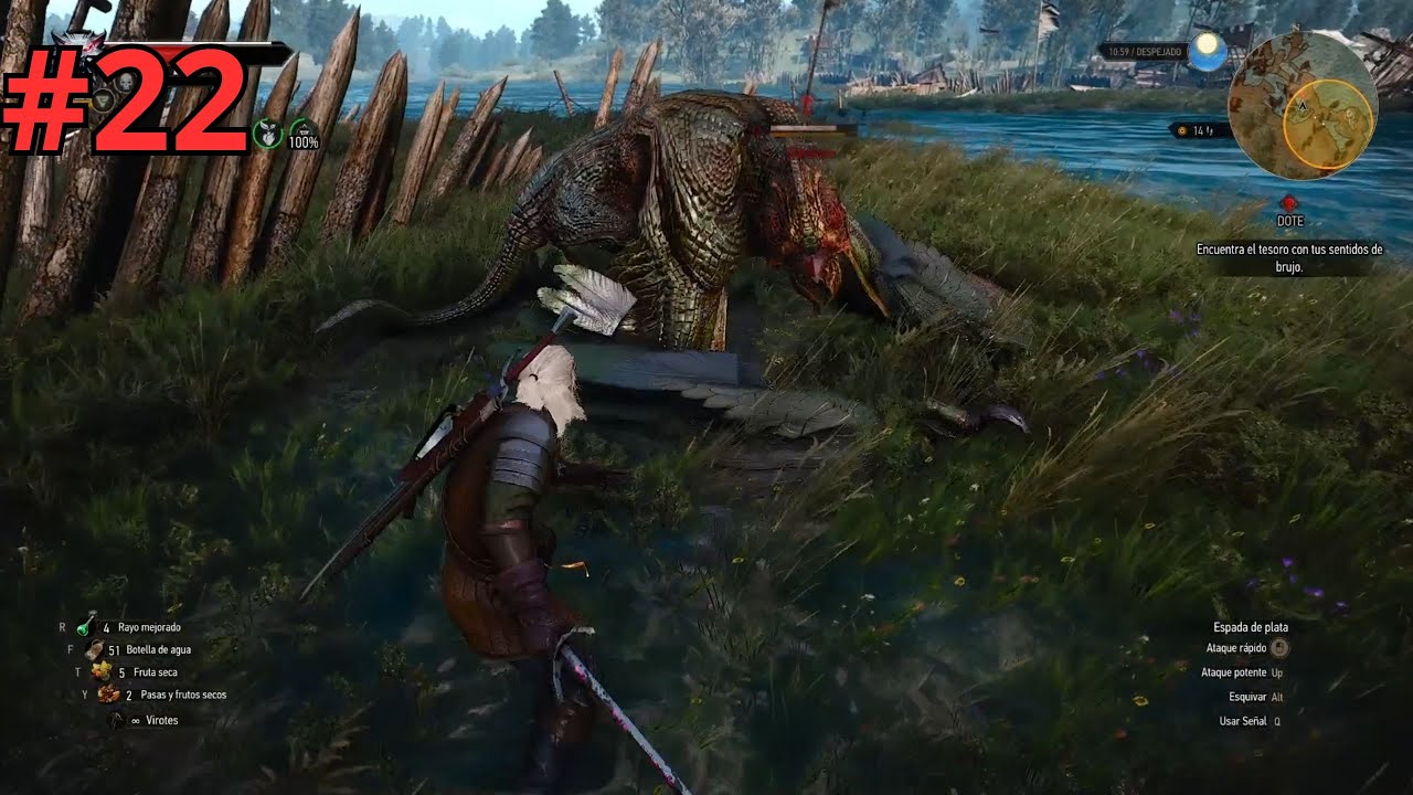 AYUDAMOS A ESCAPAR A LOS MAGOS DE NOVIGRADO Y NOS ENFRENTAMOS A UN BASILISCO | THE WITCHER 3 #22