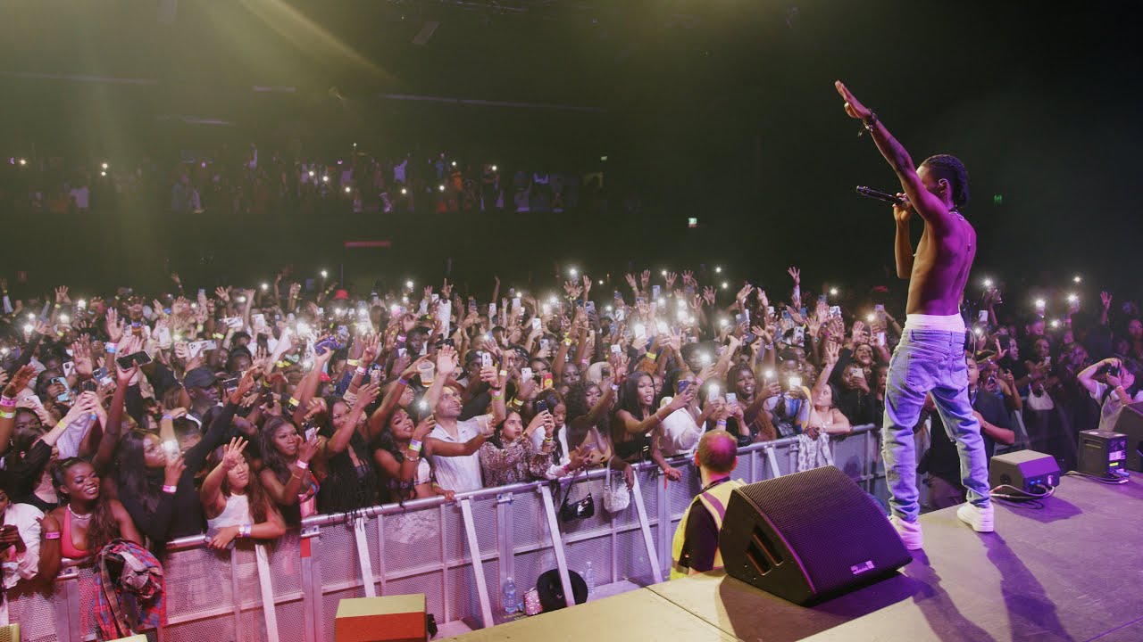 Omah Lay - Damn (Live Performance at Festival Hall, Melbourne 2022)