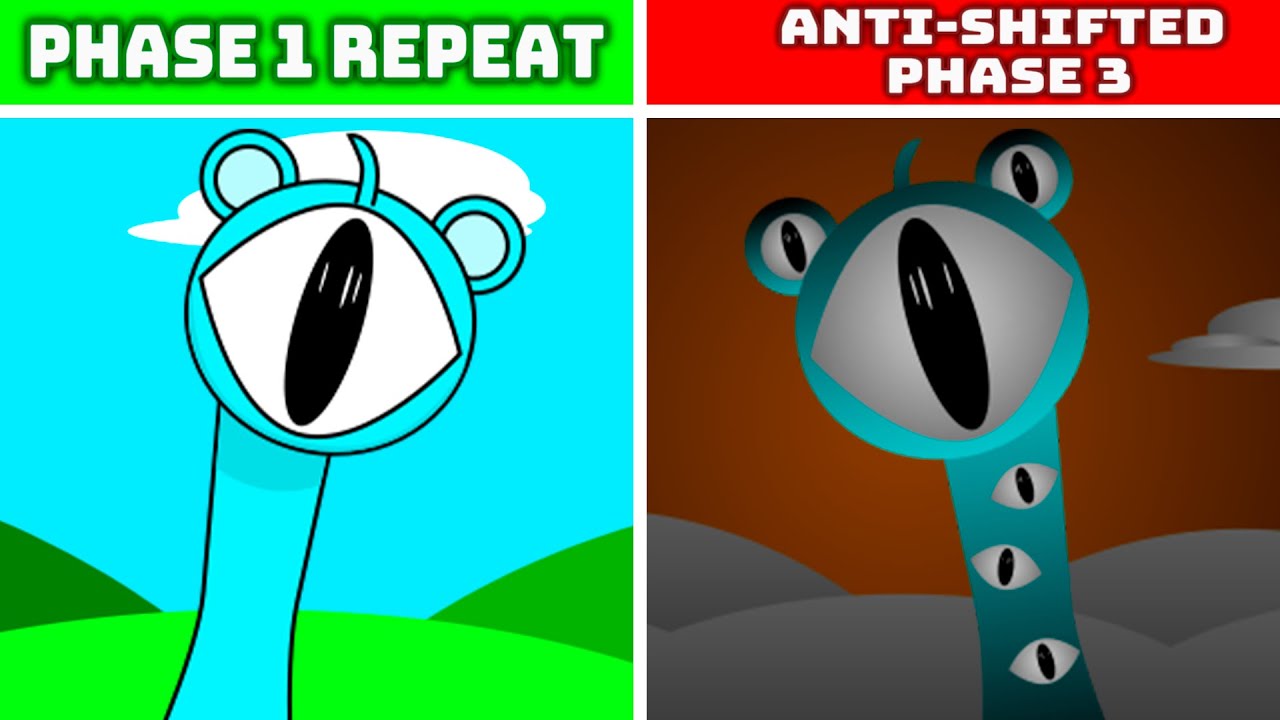 Sprunki Phase 1 But Everyone Is REPEAT After ANTI-SHIFTED Phase 3
