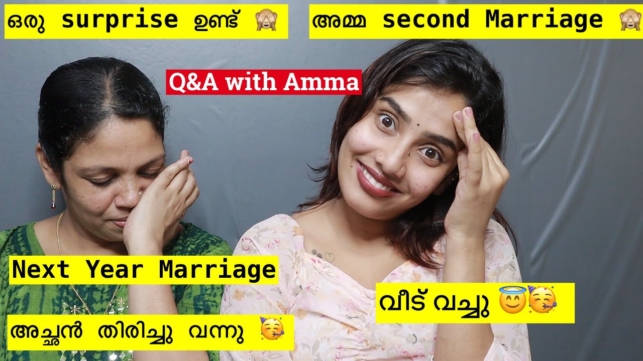 😭പാവം കരഞ്ഞു പോയ്‌.....Marriage Next Year 👏👏വീട് പണി 🥵 Q & A with Amma ✌️🥰 #glamyganga