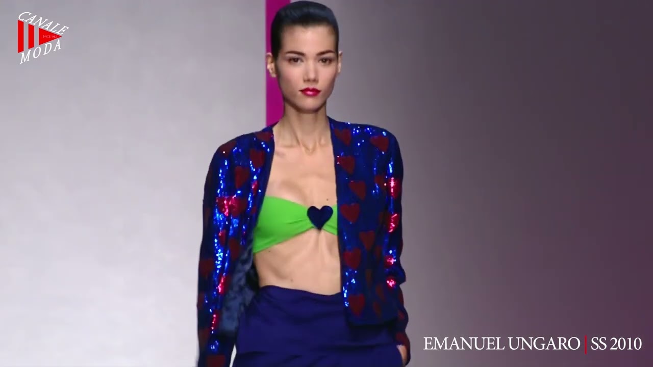 EMANUEL UNGARO Spring Summer 2010 Paris 4K - Canale Moda