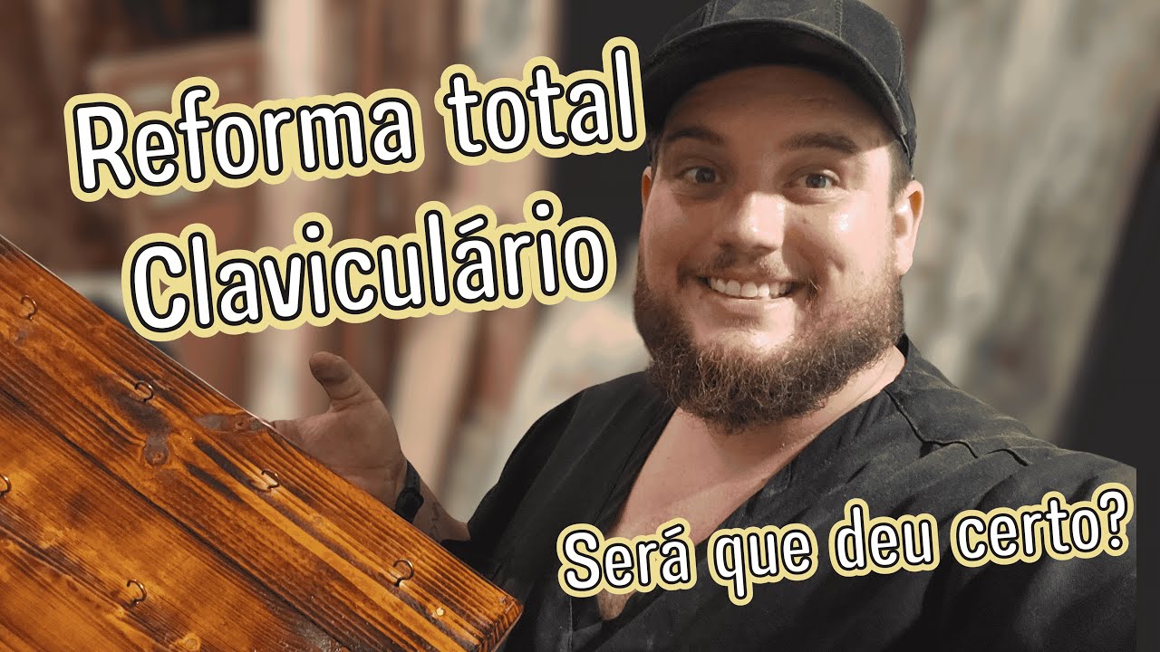 Reconstrução Claviculario em Palette com imãs + Dica para apertar ganchos