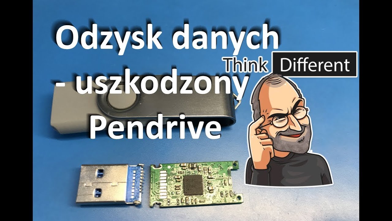 Naprawa uszkodzonego pendrive - odzysk danych