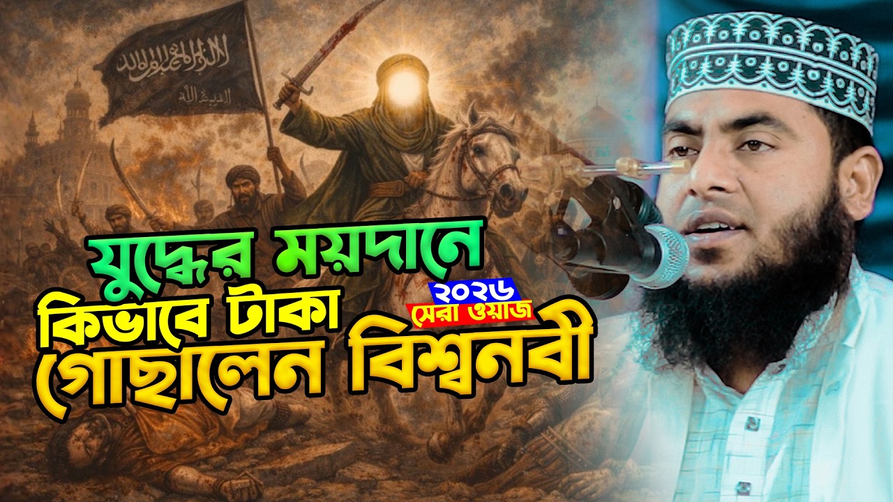যুদ্ধের ময়দানে কিভাবে টাকা গোছালেন বিশ্বনবী | মাওলানা মোস্তাফিজুর রহমান