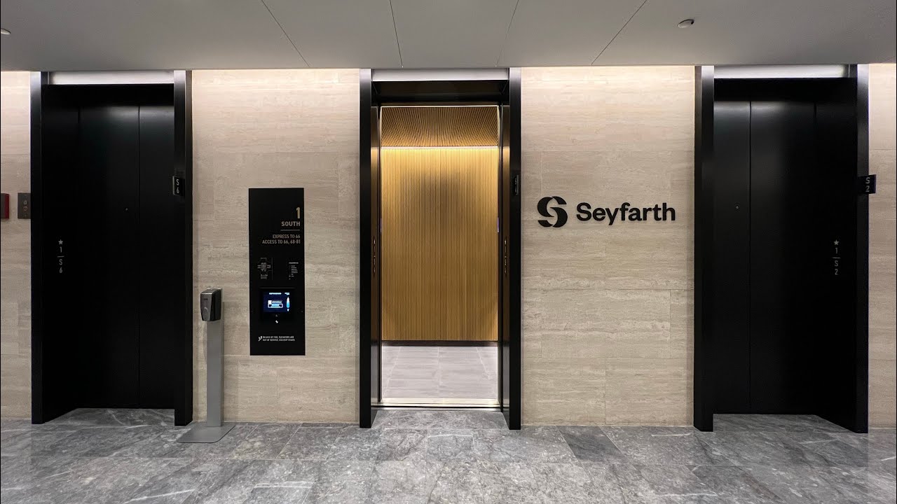 1600FPM! Newly Modernized OTIS Double Decker Office Elevators - Sears/Willis Tower - Chicago, IL