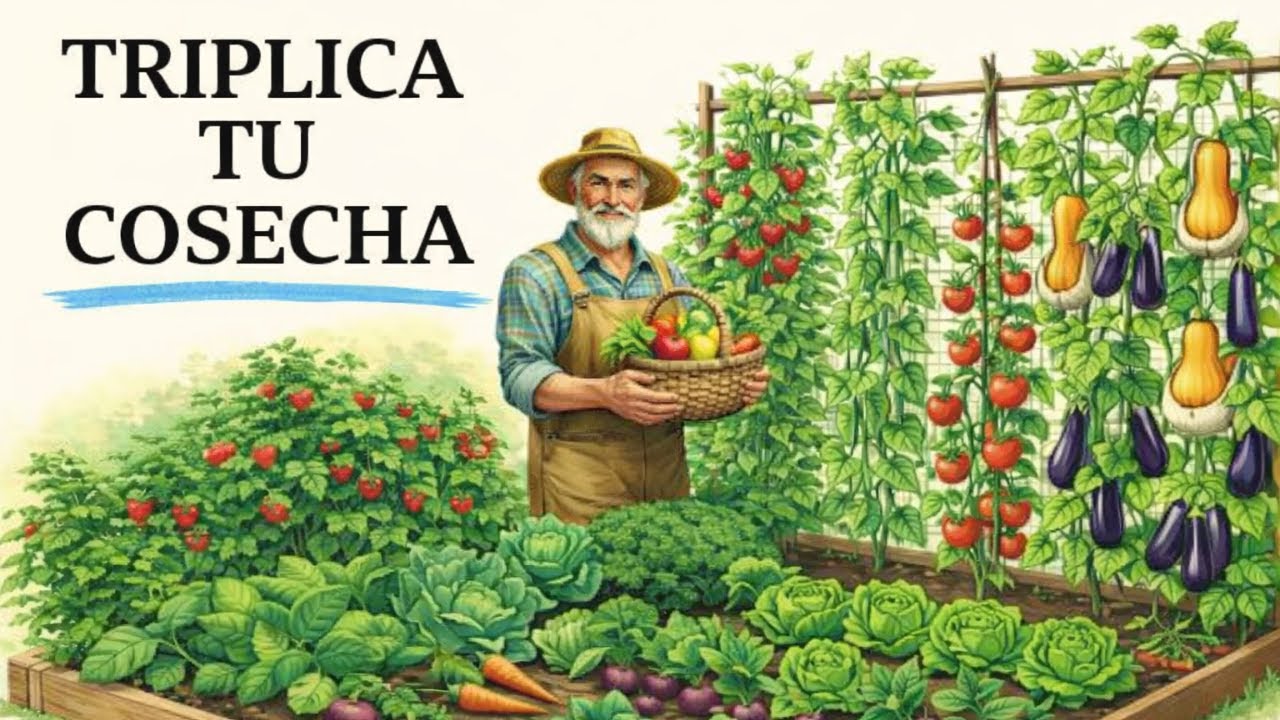 Cultiva Comida Verticalmente: El Método de Enrejado Que Triplica Tu Espacio