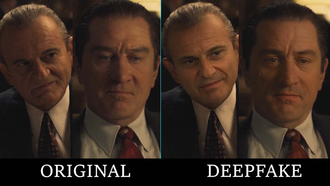 De-aging The Irishman (2019) [DeepFake] [Wine Scene]