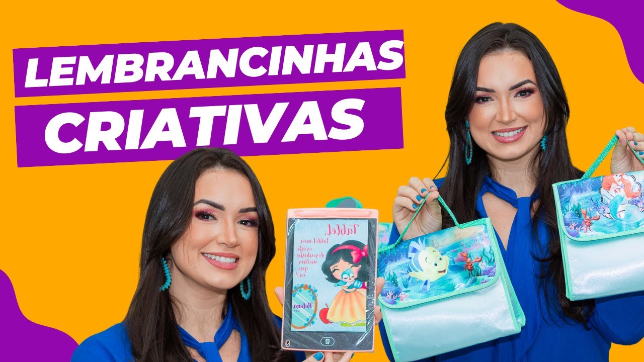 LEMBRANCINHAS CRIATIVAS PARA FESTA DAS PRINCESAS