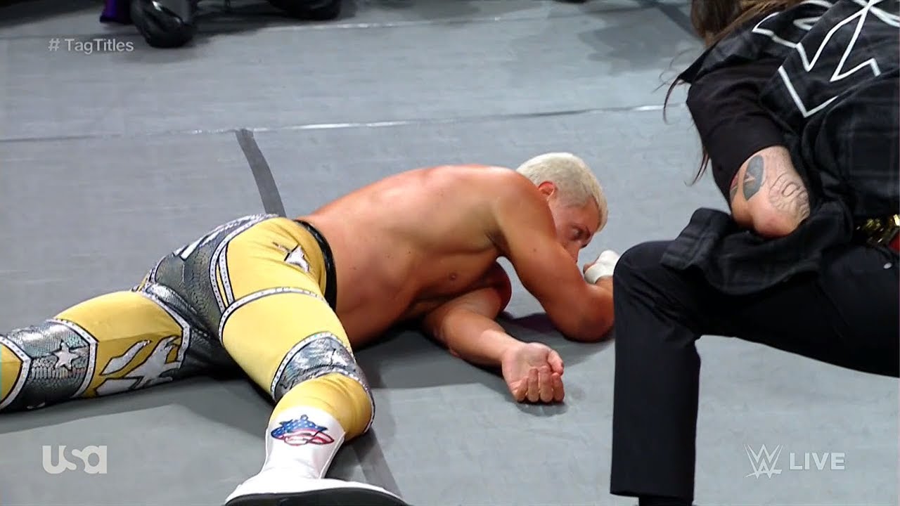 Cody Rhodes & Jey vs Balor & Priest - Undisputed WWE Tag Team Championship (1/2)- WWE RAW 10/16/2023