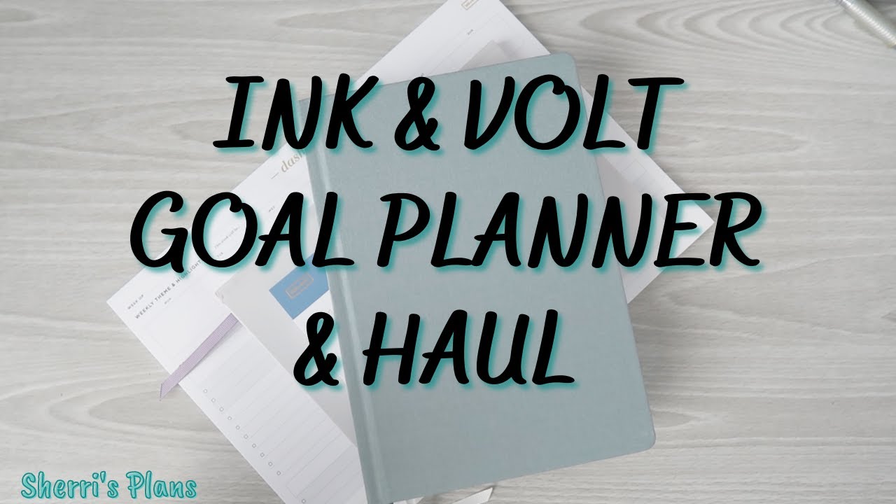 Планировщик целей INK AND VOLT 2023 и подарки на Чёрную пятницу