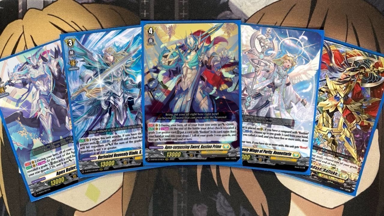 My Bastion Cardfight Vanguard Deck Profile for Post Raging Flames Against Emerald Storm