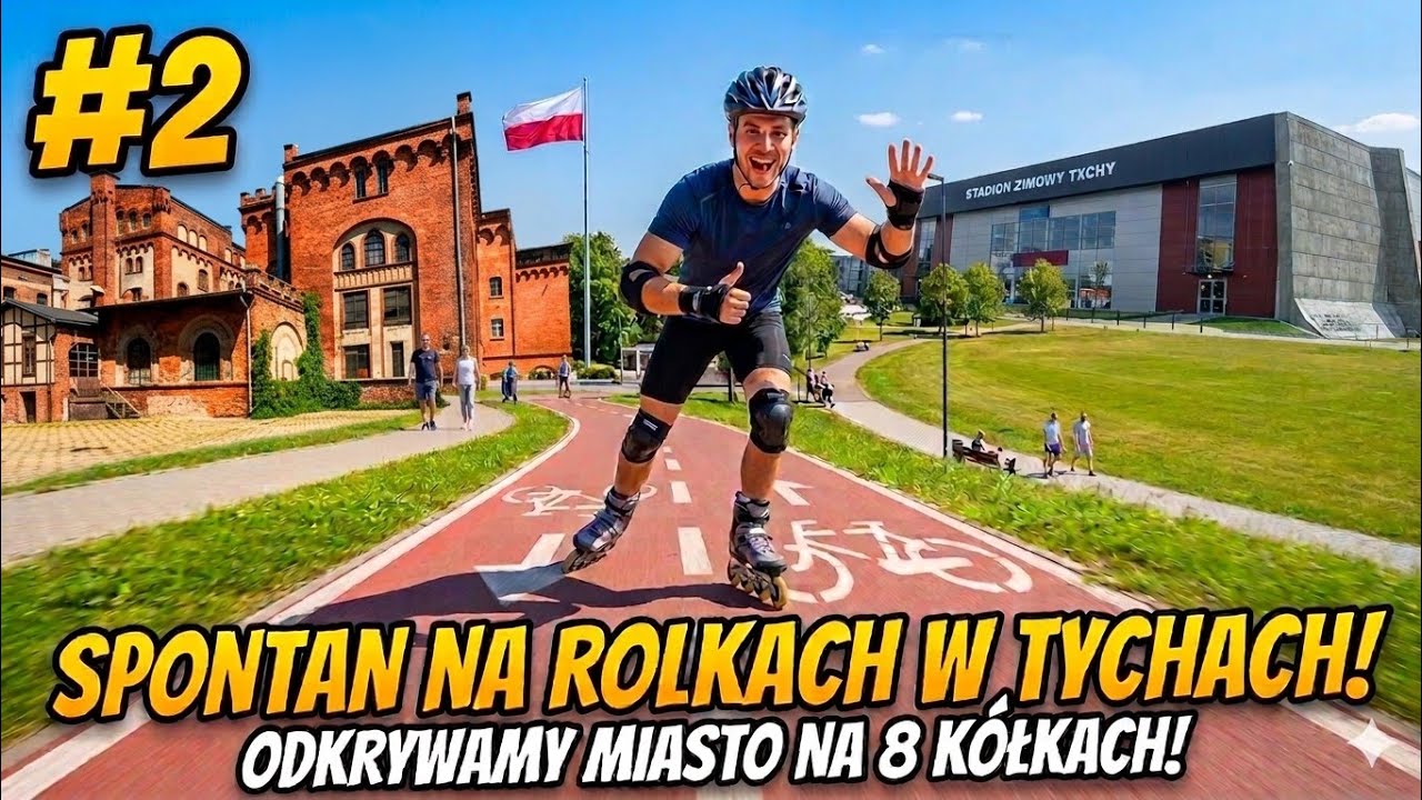 Najlepsze trasy rowerowe w Polsce! #2 - Tychy, ale na rolkach!