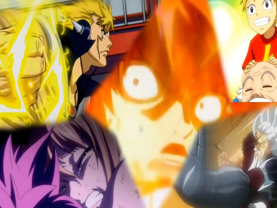 [AMV] Fairy Tail, Natsu & Laxus Vs Master Hades [Grimoire Heart] 