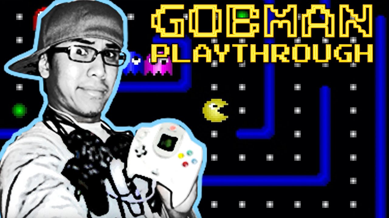 Let's Play Gob-Man (PC / DOS) - Pac-Man's Cousin