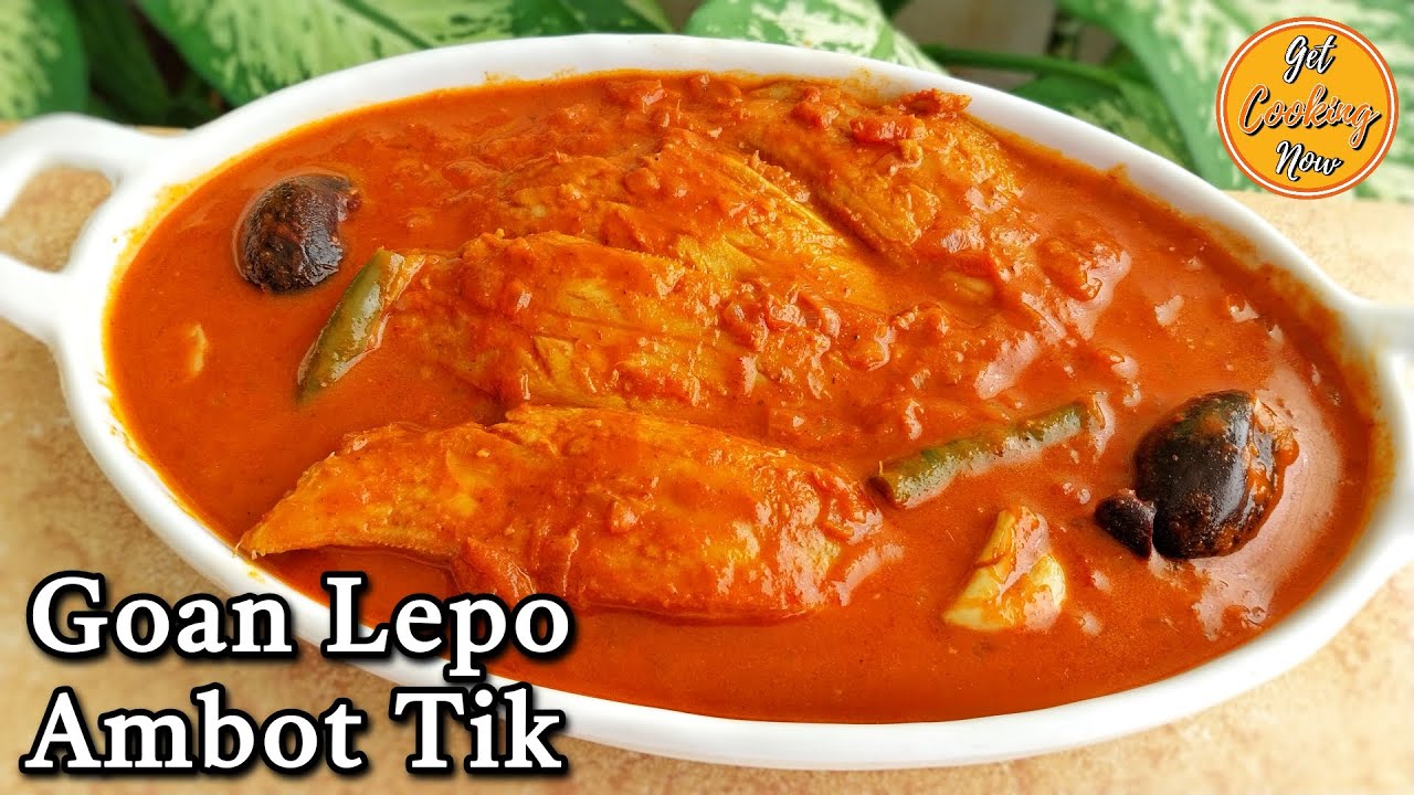 Goan Lepo Fish Ambot Tik Curry | Sole Fish Curry | Goan Ambot Tik Fish Curry