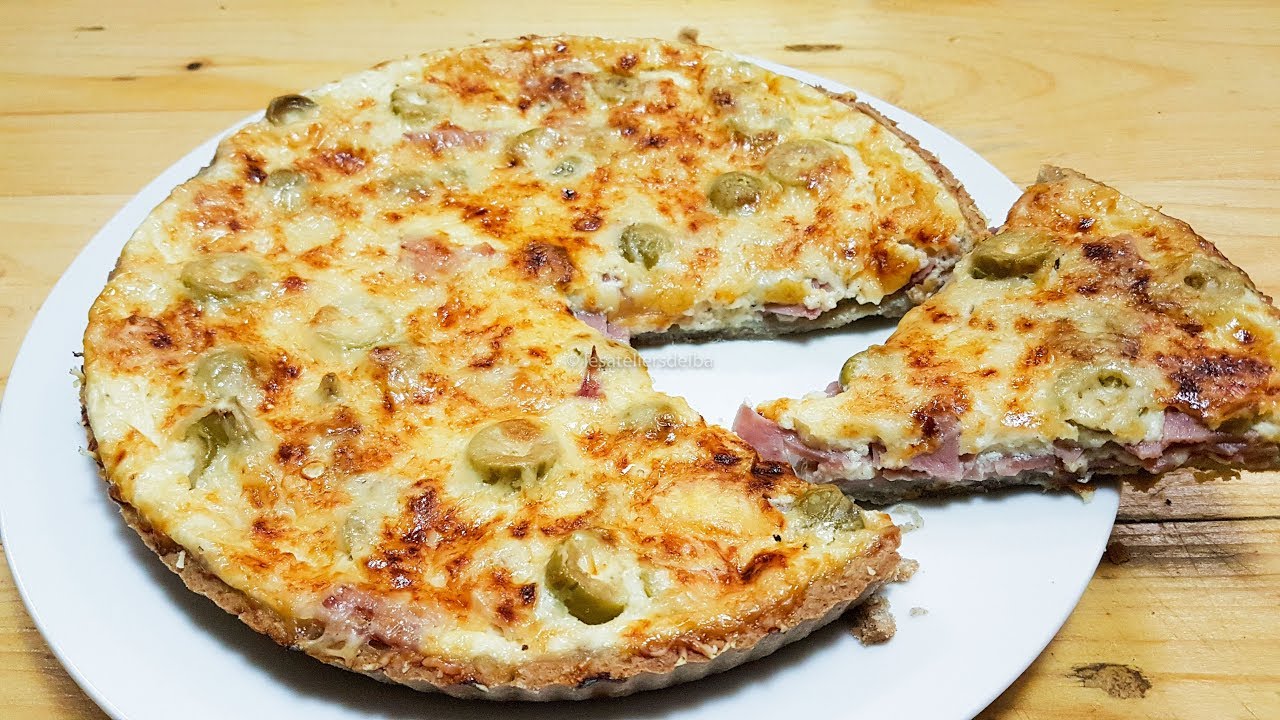 Quiche Lorraine au Jambon et Olives