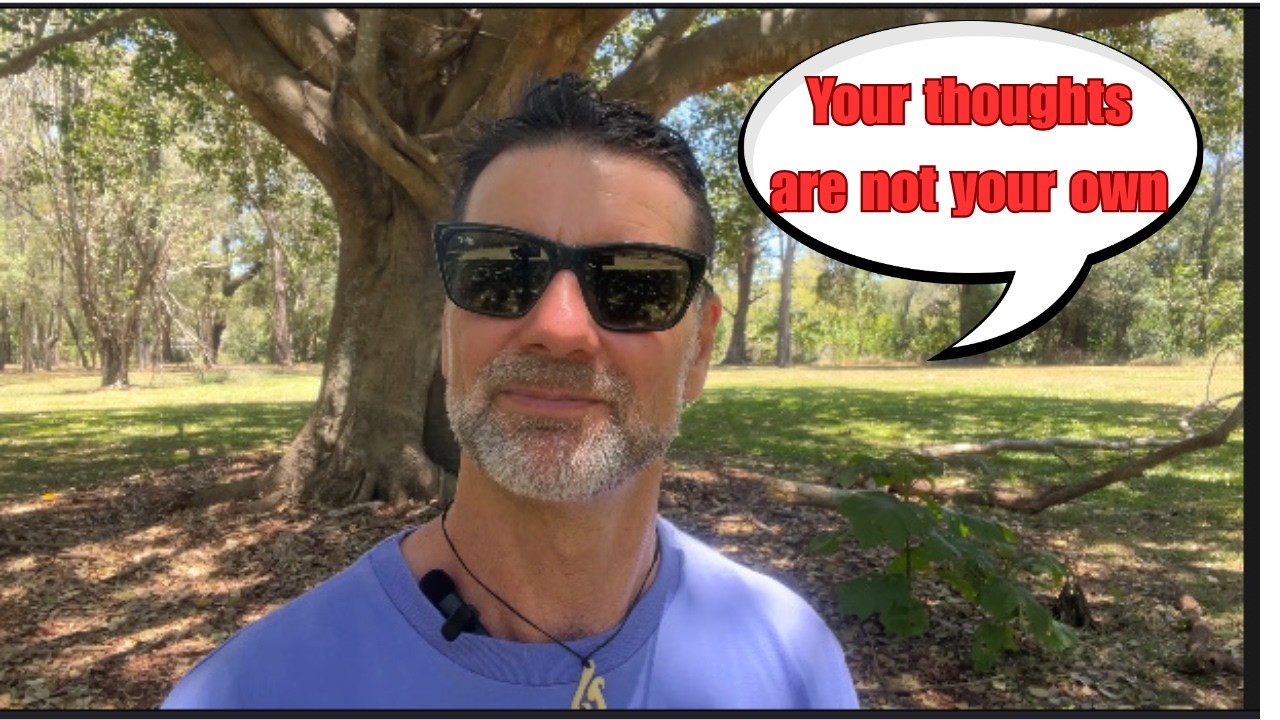 Your not in control of your thoughts.