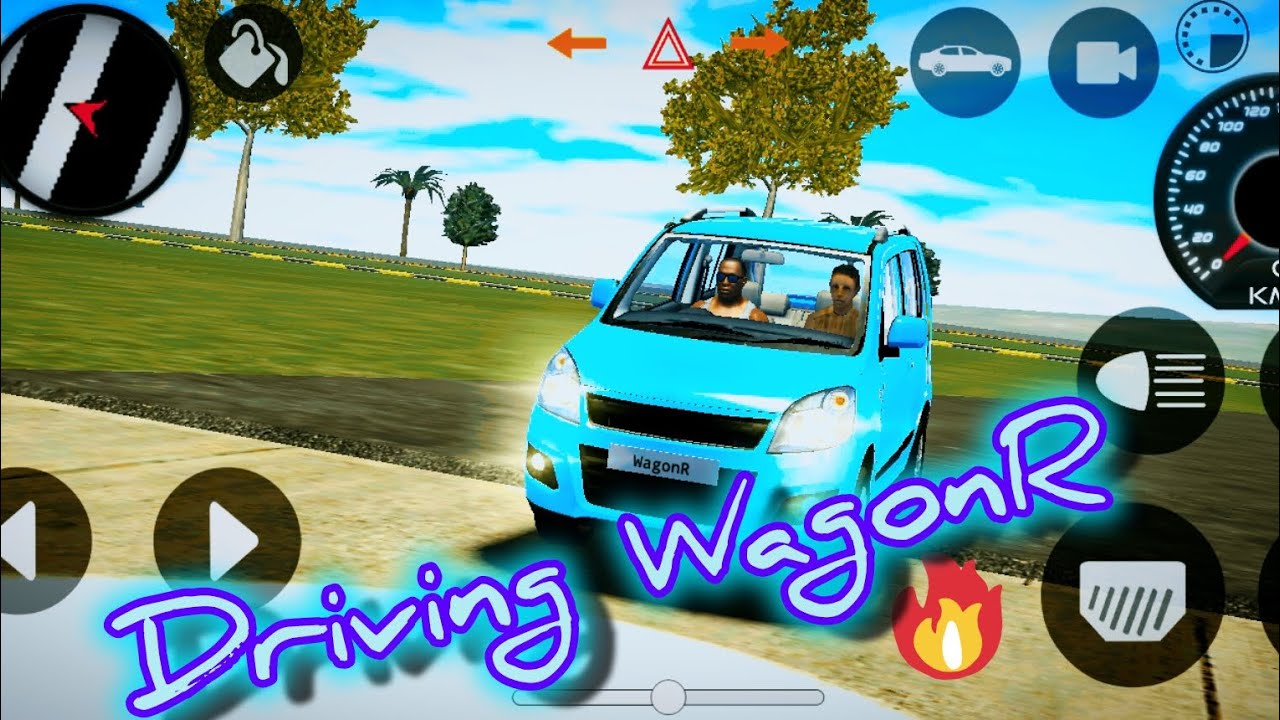 COMPLETING MISSION WITH BLUE WAGONR IN A CITY | INDIAN CARS SIMULATOR😃.